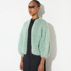 Maiami Mohair Bomber Cardigan